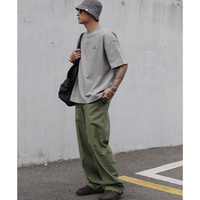 Wide silhouette pants E050