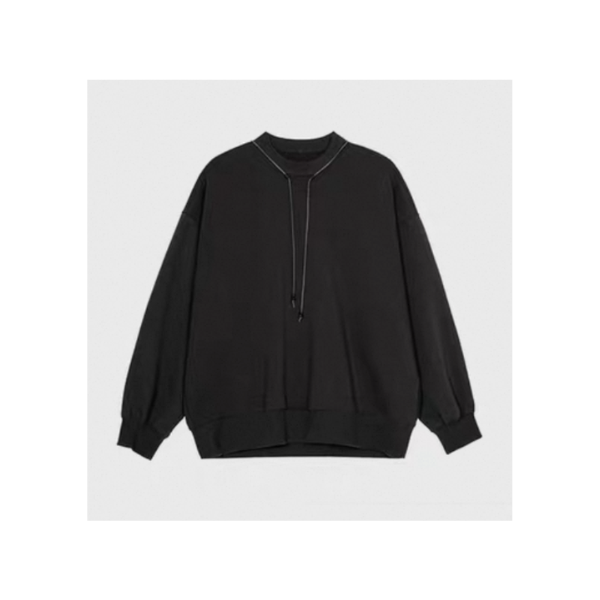 Plain color design sweat E1034