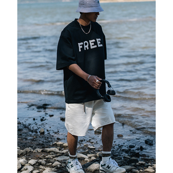 Front logo design Tee E1040