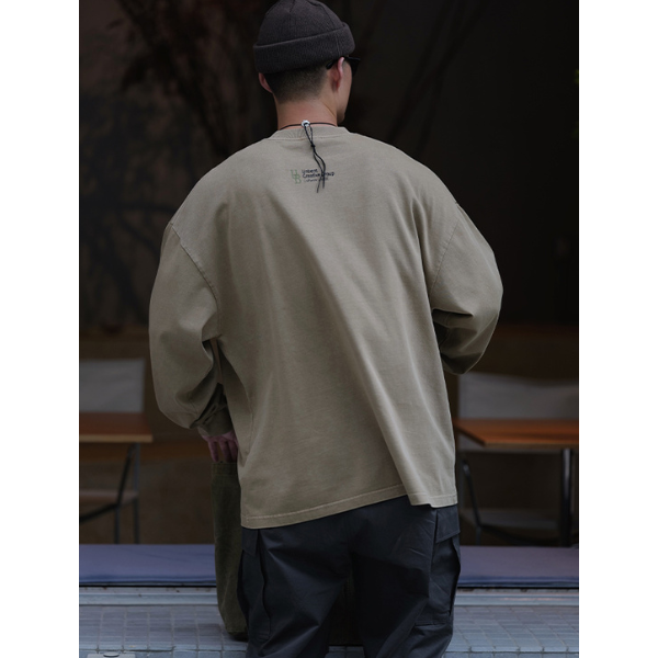 Back letter design L/C Tee E056
