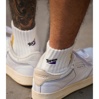 Back logo design socks E065