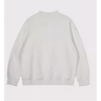 Plain color design sweat E1012