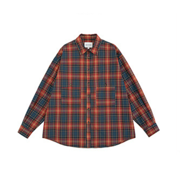 Front button design shirt E1049