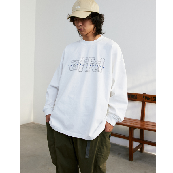 Front logo design L/C Tee E1006