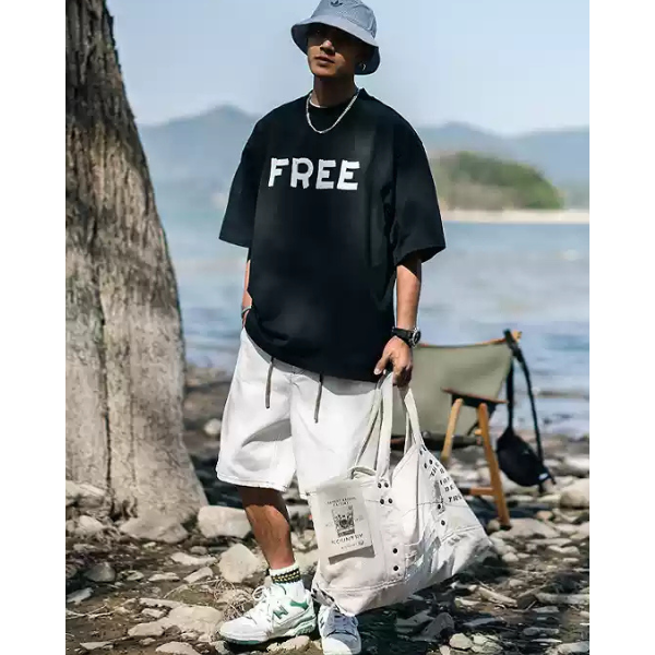 Front logo design Tee E1040
