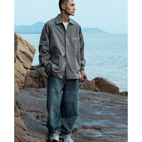 Front logo design jacket E1026