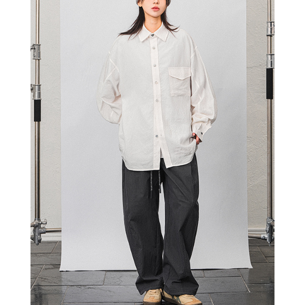Wide silhouette pants E1014