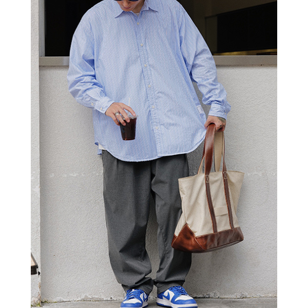 Wide silhouette pants E1017