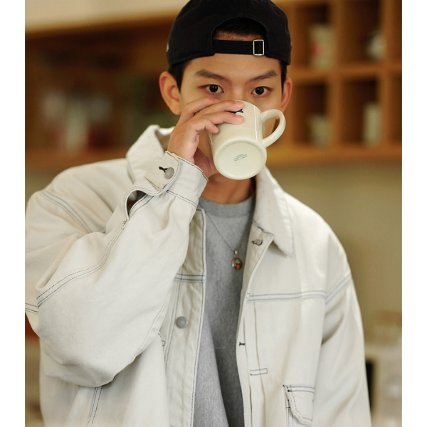 Front pocket design jacket E1045