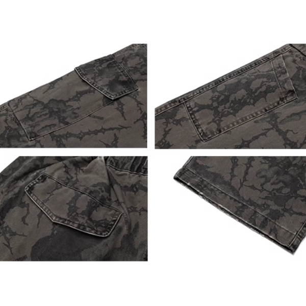 Camouflage design pants E1016