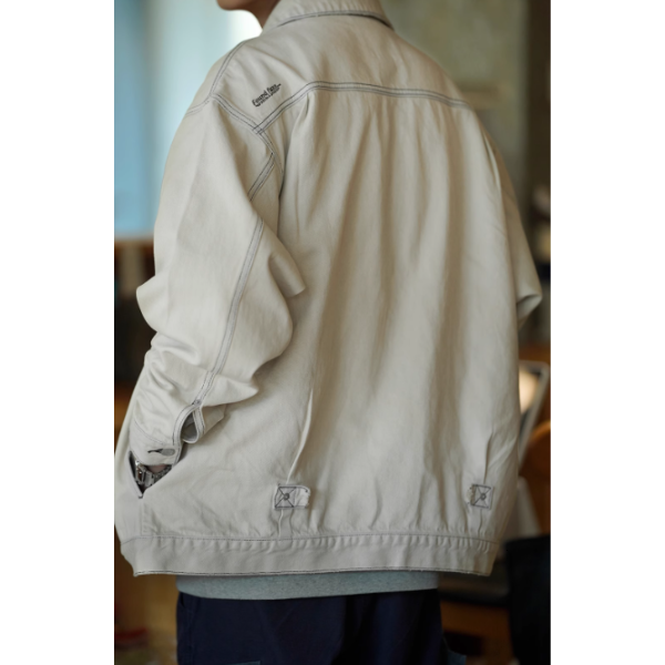 Front pocket design jacket E1045