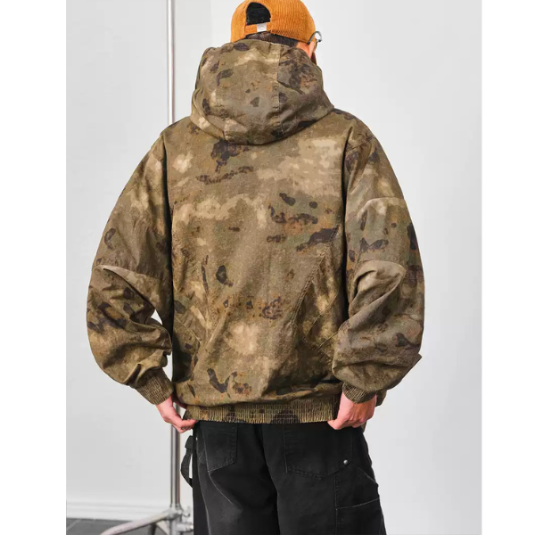 Camouflage design jacket E1021