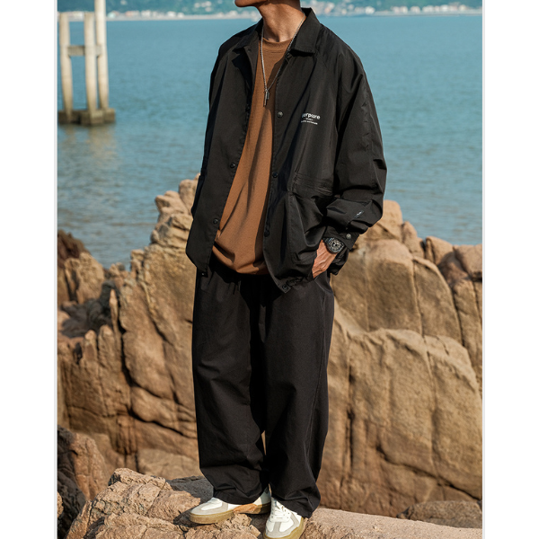Front logo design jacket E1026
