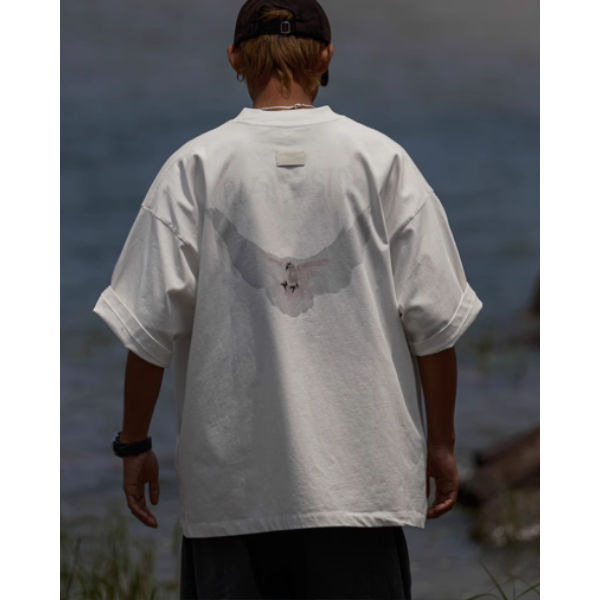 Back print design Tee E1041