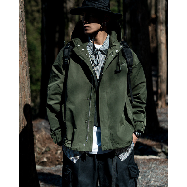 Front pocket design jacket E1023