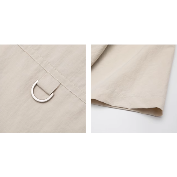Front pocket design shirt E1048