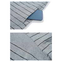 Border color design L/C Tee E1005