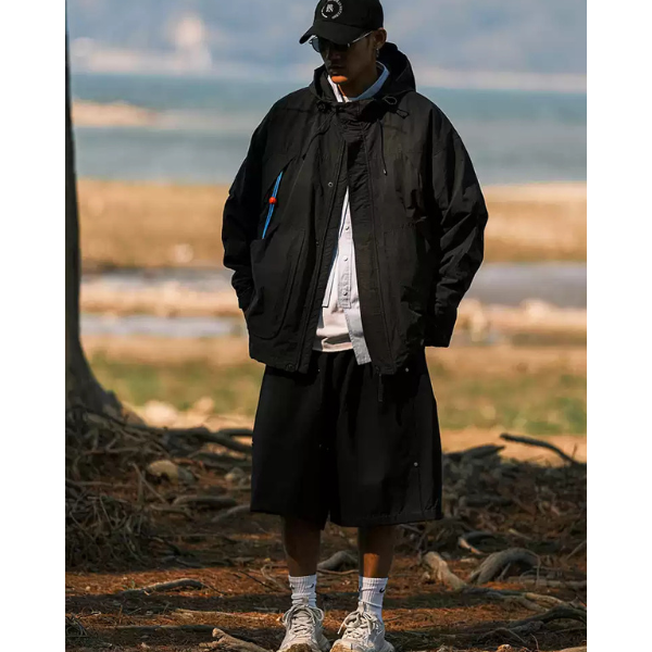 Multi pocket jacket E1024