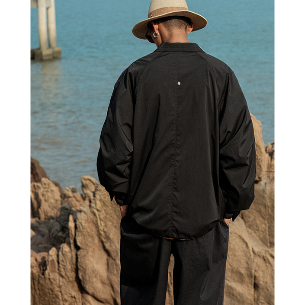 Front logo design jacket E1026