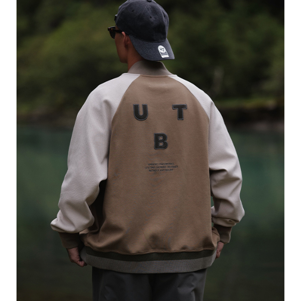 Back logo design jacket E029