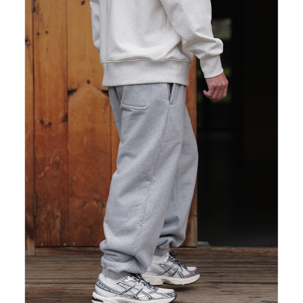 Front pocket design sweat pants E045