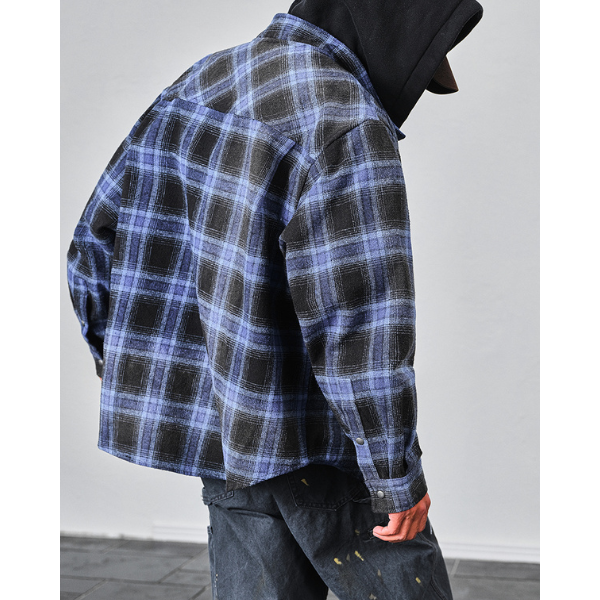 Front button design hoodie E1022