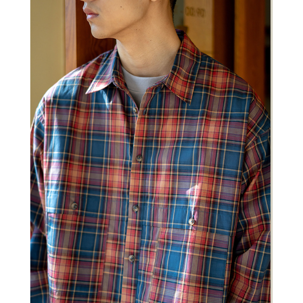 Front button design shirt E1049
