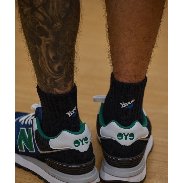Back logo design socks E065