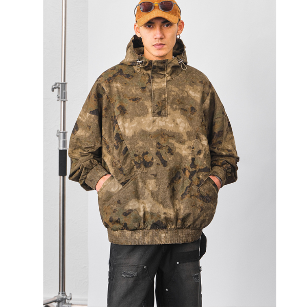 Camouflage design jacket E1021