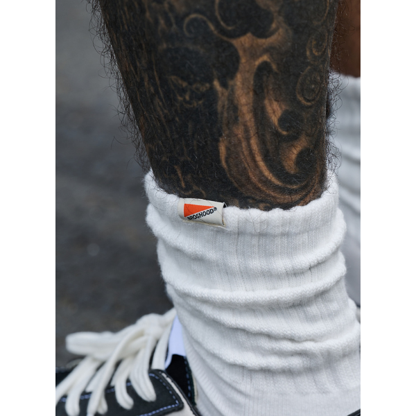 Side logo design socks E066
