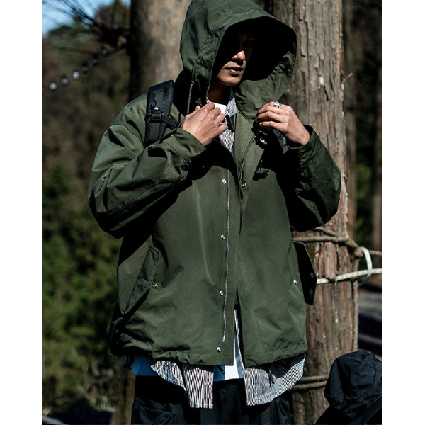 Front pocket design jacket E1023