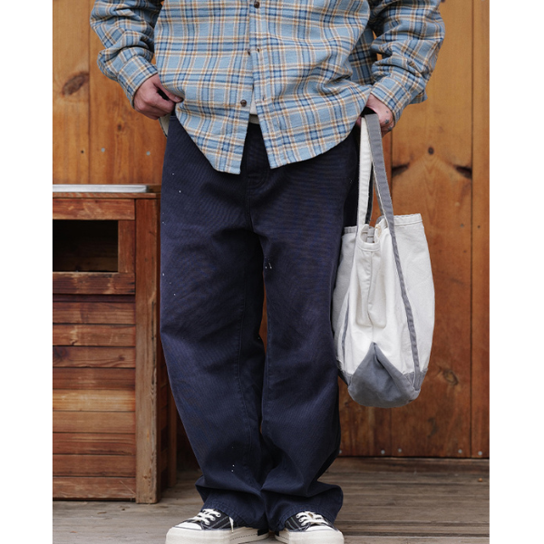 Front pocket design pants E054