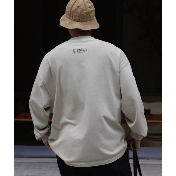 Back letter design L/C Tee E056