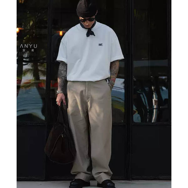 Wide silhouette pants E050