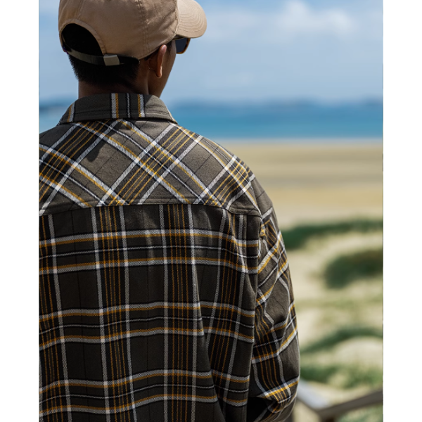 Front pocket design shirt E1029