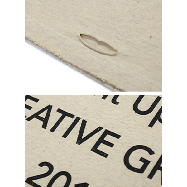 Front letter design Tee E070