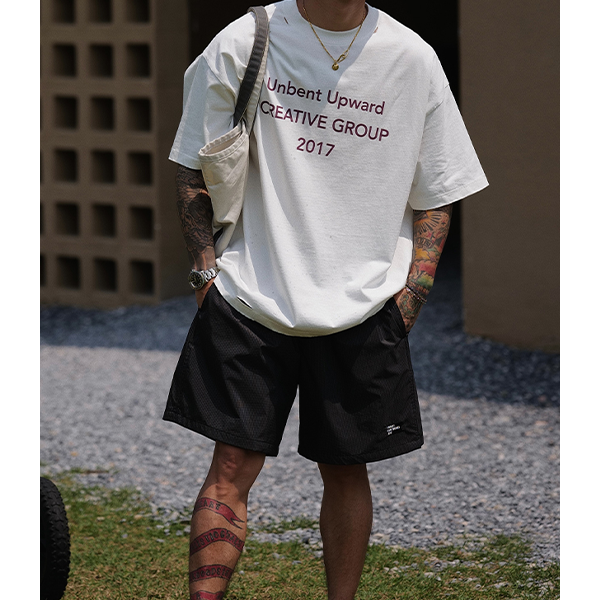Front letter design Tee E070