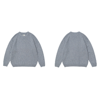 Plain color design sweat E3000