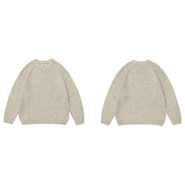 Plain color design sweat E3000