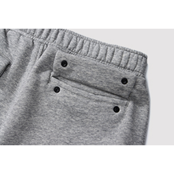 Side pocket design sweat pants E3005