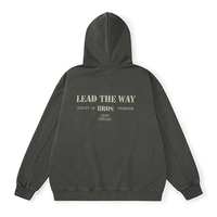 Back letter design hoodie E3011