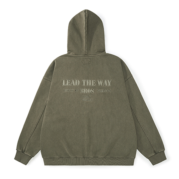 Back letter design hoodie E3011