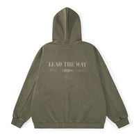 Back letter design hoodie E3011