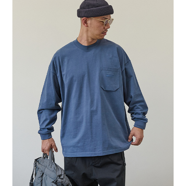 Front pocket design L/C Tee E3012