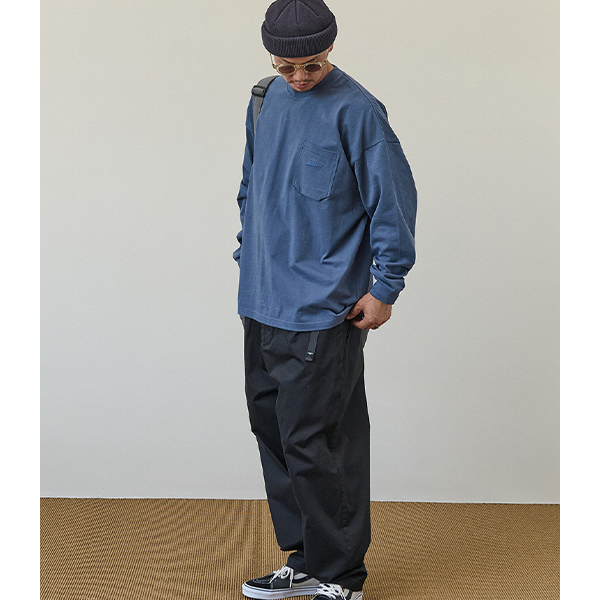 Front pocket design L/C Tee E3012