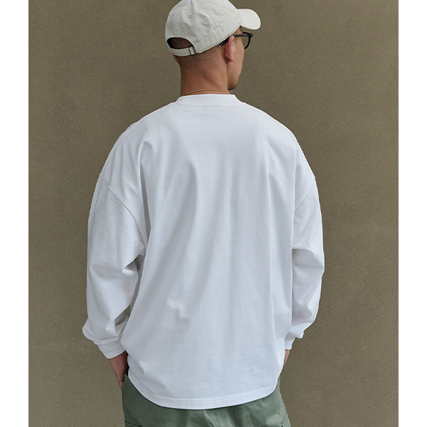 Front pocket design L/C Tee E3012