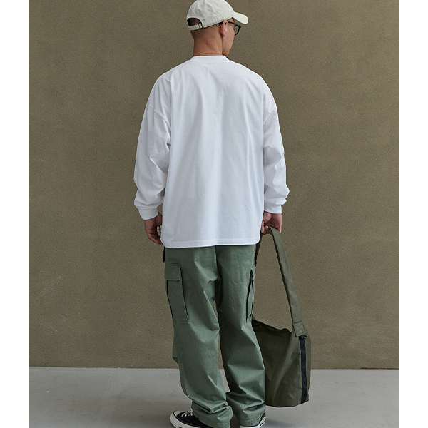 Front pocket design L/C Tee E3012