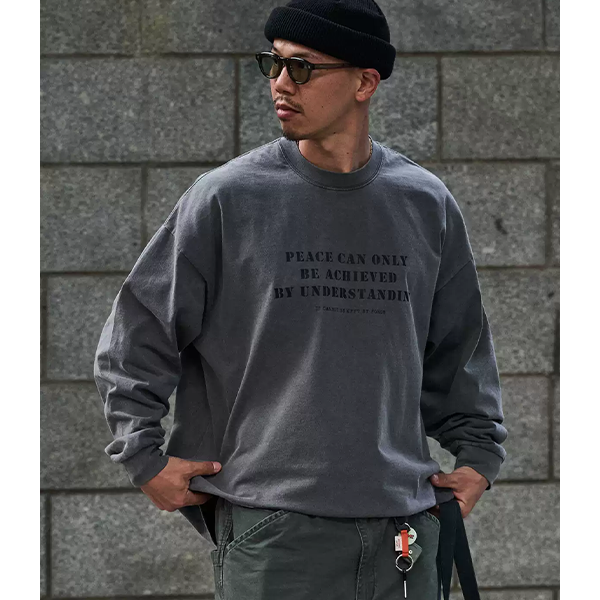 Front letter design L/C Tee E3013