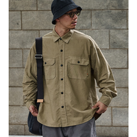 Front pocket design shirt E3014