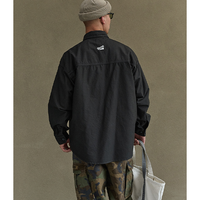 Front pocket design shirt E3014